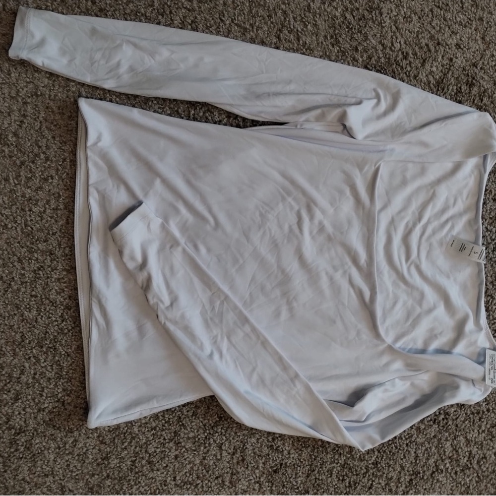 White Long Sleeve Top